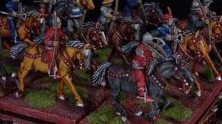 Light Cavalry 14501500 from Perry Miniatures Showcase Bretonnian Army9th Age [upl. by Ovid360]