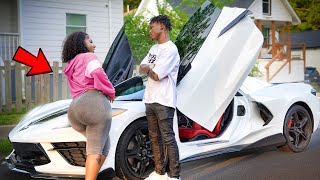 Exposing GOLD DIGGERS In My New Corvette C8 [upl. by Danni]