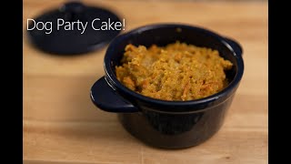 Super Easy Fast Healthy Dog Friendly Carrot Cake with Peanut Butter Icing [upl. by Rabelais]