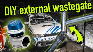 How to turbo your non turbo Subaru  Part 6  Building an EWG uppipe  Dirtcheapdaily  Ep43 [upl. by Nolyarb278]