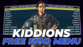 GTA 5 MOD MENU  God Mode amp Money Drops  Undetected  Kiddions Mod Menu [upl. by Ingaberg]