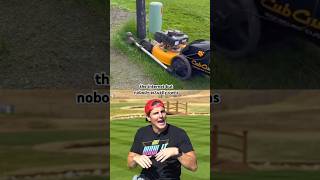 String Trimmer attached to Lawn Mower [upl. by Huskey]