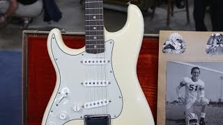 1962 LeftHanded Olympic White Fender Stratocaster  The Boomer Years Preview [upl. by Adnana461]