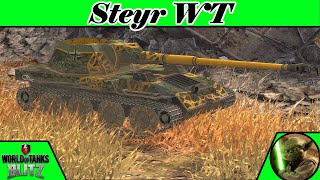 Steyr WT  World of Tanks Blitz [upl. by Oirrad]