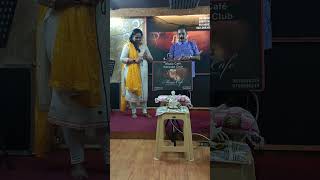 quotRAJA KO RAANI SEquot at Muzic cafe with cosinger URVI SHETHFriendspl use earphones for sound clarity [upl. by Anglim363]