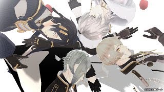 【MMD刀剣乱舞】妄想疾患■ガール【鶴丸国永髭切膝丸三日月宗近】 [upl. by Jamnes315]