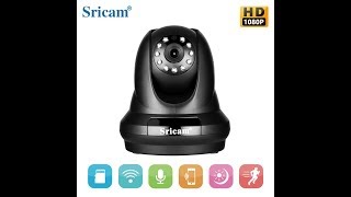 Sricam SP018 Indoor HD 1080P 2MP Wireless Wifi Twoway Audio IP Camerawwwsricamcom [upl. by Jacklin]