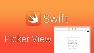 UIPickerView Tutorial Swift  Урок PickerView Swift [upl. by Irehs]