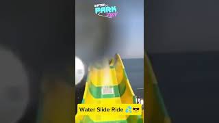 Water Slide Ride  waterparkrides waterslide fun short familyfun waterparkfun Water Park Fun [upl. by Adrahc]