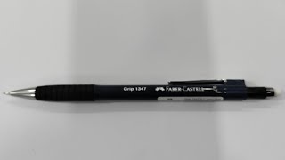 Faber Castell grip 1347 07 navy blue kalem inceleme [upl. by Stutman]