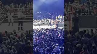 Lashley vs Lesnar intro Royal Rumble 2022 [upl. by Eulalie]