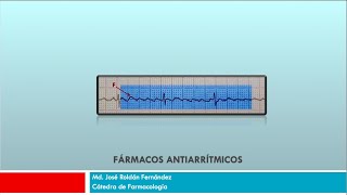 Fármacos Antiarrítmicos  Farmacología Terapéutica [upl. by Atiragram385]