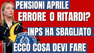 PENSIONI APRILE NIENTE AUMENTI E IMPORTI PIU BASSI SCOPRI PERCHE E COME RICHIEDERLI SUBITO [upl. by Atiugal223]