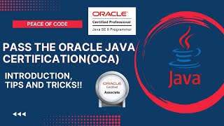 Oracle Java Certification  OCA Crash Course  Introduction Tips Strategy  java javatutorial [upl. by Ardnuhsed798]