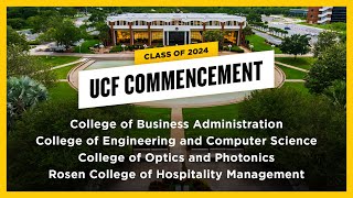 UCF Summer 2024 Commencement  August 3 at 9 am [upl. by Lansing]