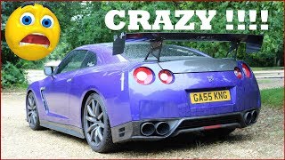 CRAZY accelerations in Gaskings Nissan GTR [upl. by Ricki]