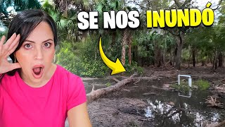 La Finquita Bonita Inundada y SIN CORRIENTE 😧 Mis Padres Se Mudan 🔥 Sandra Cires Vlog [upl. by Ahtimat]