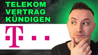 Telekom Vertrag Kündigen Online 2024  Einfache Anleitung [upl. by Nwadal]