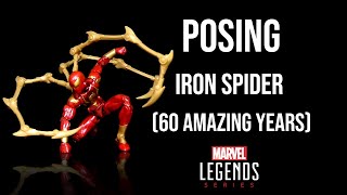 Ep178 Displaying Marvel Legends  Iron Spider SpiderMan 60 Amazing Years [upl. by Lorsung13]