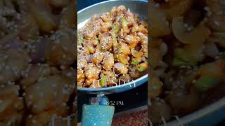 soya manchurian 😋🤷‍♀️soyabean yummyrecipe manchurian recipeoftheday song bollywood hindisong [upl. by Anilrahc681]