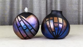 DIY Fun Ways to Use GourdMaster Pigment Powders on Gourds [upl. by Chiang]