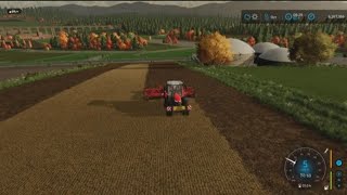 je passe le cultivateur sur farming simulateur 22 [upl. by Babette]