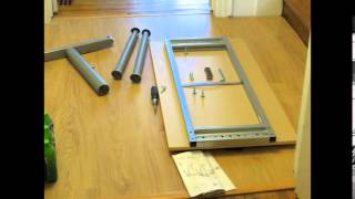 Ikea GALANT Desk Timelapse Assembly [upl. by Pavier]