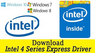 How To Download Mobile Intel R 4 Series Express Chipset Family Drivers for Laptop amp PC [upl. by Adnahcir]