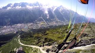 Vol parapente au Brevent Chamonix [upl. by Naniac449]