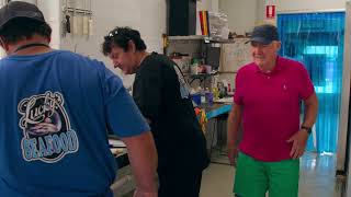 Rick Stein visits Luckys Seafood [upl. by Dorey]