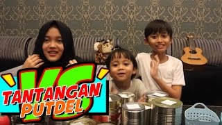 Putdel  Epic Tin Can Challenge with Lil Bro [upl. by Allimac]