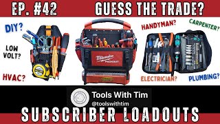 EP 40 Guess the Trade  Subscriber Loadouts tools vetopropac milwaukee packout trades klein [upl. by Enitnelav643]