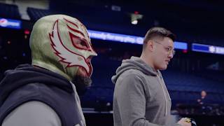 Rey Mysterio reflects on Dominik Mysterio getting into the ring WWE Chronicle [upl. by Ssenav]