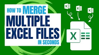 How To Merge Multiple Excel Files into one in seconds [upl. by Accemahs]