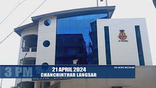 DD News Mizoram  Chanchinthar Langsar  21 April 2024  300 PM [upl. by Rimaj]