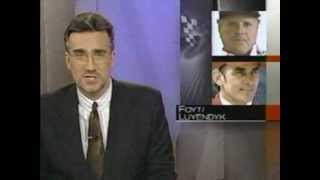 June 8 1997 Keith Olbermann ESPN Sportscenter Texas IRL Recap [upl. by Ahsiruam]