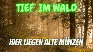 schatzsuche tief im Wald bringt alte Münzen hervor sondeln [upl. by Free]