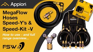 Appion Megaflow Hoses The FULL range overview [upl. by Kina]