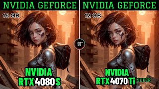 RTX 4080 SUPER vs RTX 4070 Ti SUPER BATTLE Across 23 Massive Games [upl. by Asillam]