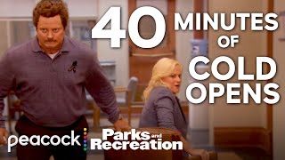 40 Minutes of the BEST Parks and Rec Cold Opens  Parks and Recreation [upl. by Ecined]