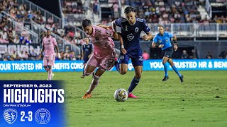 HIGHLIGHTS Sporting KC 23 Inter Miami CF [upl. by Syd]