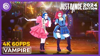 Just Dance 2024 Edition  vampire by Olivia Rodrigo  Full Gameplay 4K 60FPS [upl. by Alliuqahs35]