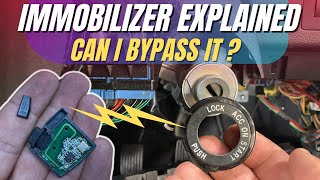 How Immobilizer Works  Transponder Chip Immobilizer Components How to Bypass Immobilizer [upl. by Nolyag]