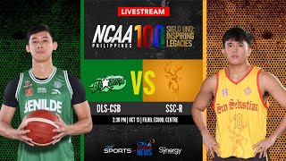 Benilde vs San Sebastian Men’s Basketball  NCAA Season 100  Replay [upl. by Anilyx]