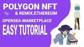 Creating a Polygon NFT Smart Contract on RemixEthereum A StepbyStep Guide [upl. by Yleik]