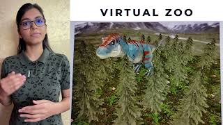 Virtual Zoo project SIH 2023 [upl. by Richman]