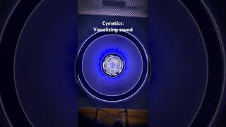 Two Frequencies At Once🌀Cymatics Visualizing Sound [upl. by Florella]