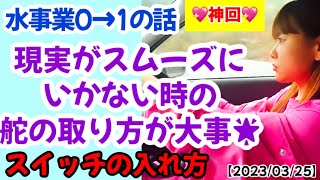 【20240325①】🌟神回🌟水事業始めます！運が悪いと思うことも普通に起こる！現実は幻想🌟頭の中の会話 [upl. by Nosmoht]