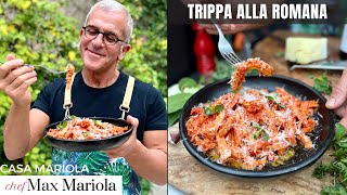 TRIPPA ALLA ROMANA omaggio a Gigi Proietti Ricetta di Chef Max Mariola [upl. by Iznik]