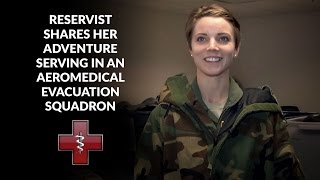 Aeromedical Evacuation Member Shares Her Adventure [upl. by Tuddor]